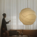 人工生糸シェード ペンダントライト 和モダン ジャパンディ 北欧デザイン 3サイズ E26対応 ダイニング リビング キッチン照明