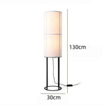 フロアライト スタンドライト 間接照明 北欧 おしゃれ 布製シェード ナチュラル 木製 モダン リビング 寝室 インテリア 1灯 50cm 83cm 130cm