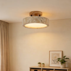 シーリングライト おしゃれ 調光調色 天然石 照明 テラゾー レトロアンティーク 天井照明 LED内蔵 和風 内玄関 省エネ 長寿命