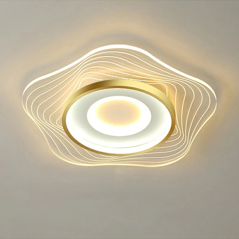 北欧モダンシンプル LED シーリングライト リモコン調光調色タイマー付 6~12 畳 引掛工事不要 省エネ