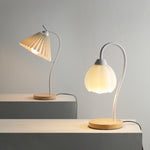 テーブルライト ウォールライト 1灯 プリーツランプ ライト ベッドサイド 花びら プレゼント母の日 ギフト エレガント