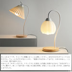 テーブルライト ウォールライト 1灯 プリーツランプ ライト ベッドサイド 花びら プレゼント母の日 ギフト エレガント