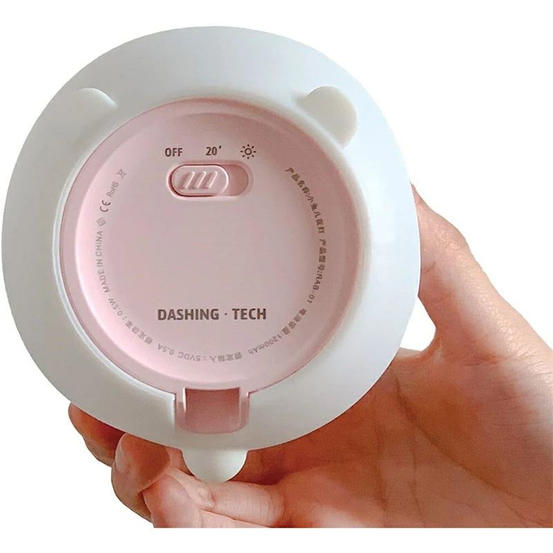 うさぎ型 USB 充電式 LED ナイトライト タッチ調光 & タイマー付き 授乳・子供用