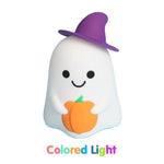 幽霊ハロウィンデザイン調色機能付き USB 充電 LED ナイトライト