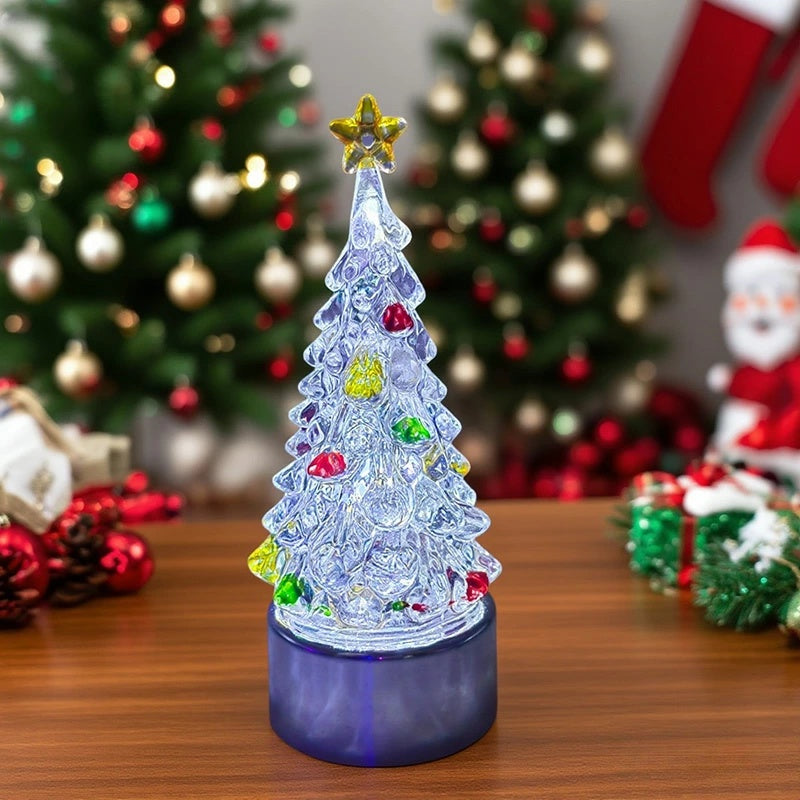 RGB カラー切替 Type-C 充電式クリスマスツリー型 LED ナイトライト