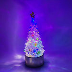 RGB カラー切替 Type-C 充電式クリスマスツリー型 LED ナイトライト