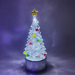 RGB カラー切替 Type-C 充電式クリスマスツリー型 LED ナイトライト