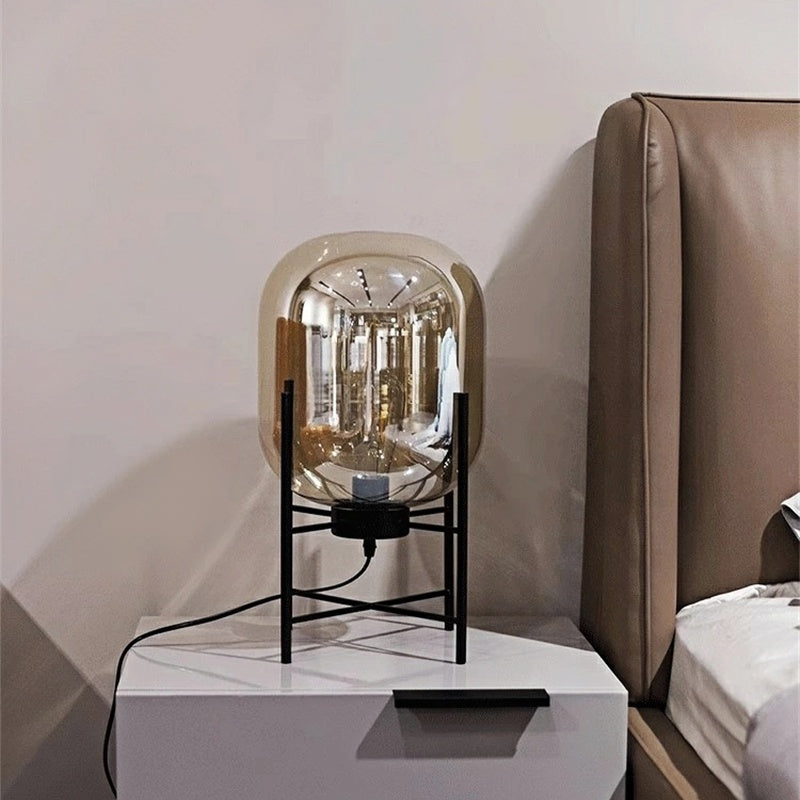 フロアライト スタンドライト 北欧 ガラス おしゃれ アンティーク 間接照明 led インテリアライト E26口金 置き型 照明器具 室内照明 寝室 リビング レトロ 照明 読書灯 シンプル リビング