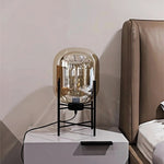 フロアライト スタンドライト 北欧 ガラス おしゃれ アンティーク 間接照明 led インテリアライト E26口金 置き型 照明器具 室内照明 寝室 リビング レトロ 照明 読書灯 シンプル リビング