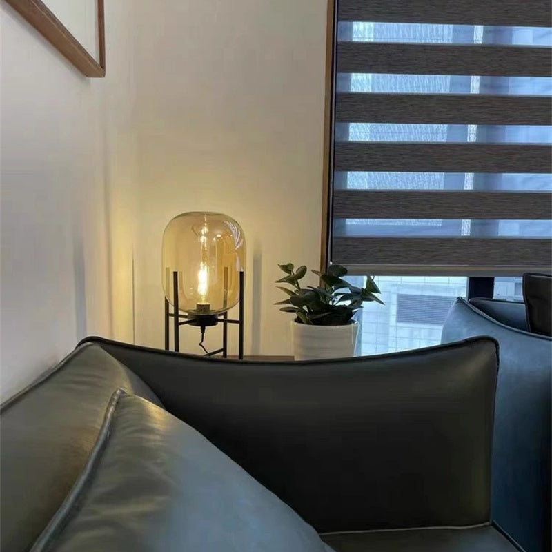 フロアライト スタンドライト 北欧 ガラス おしゃれ アンティーク 間接照明 led インテリアライト E26口金 置き型 照明器具 室内照明 寝室 リビング レトロ 照明 読書灯 シンプル リビング