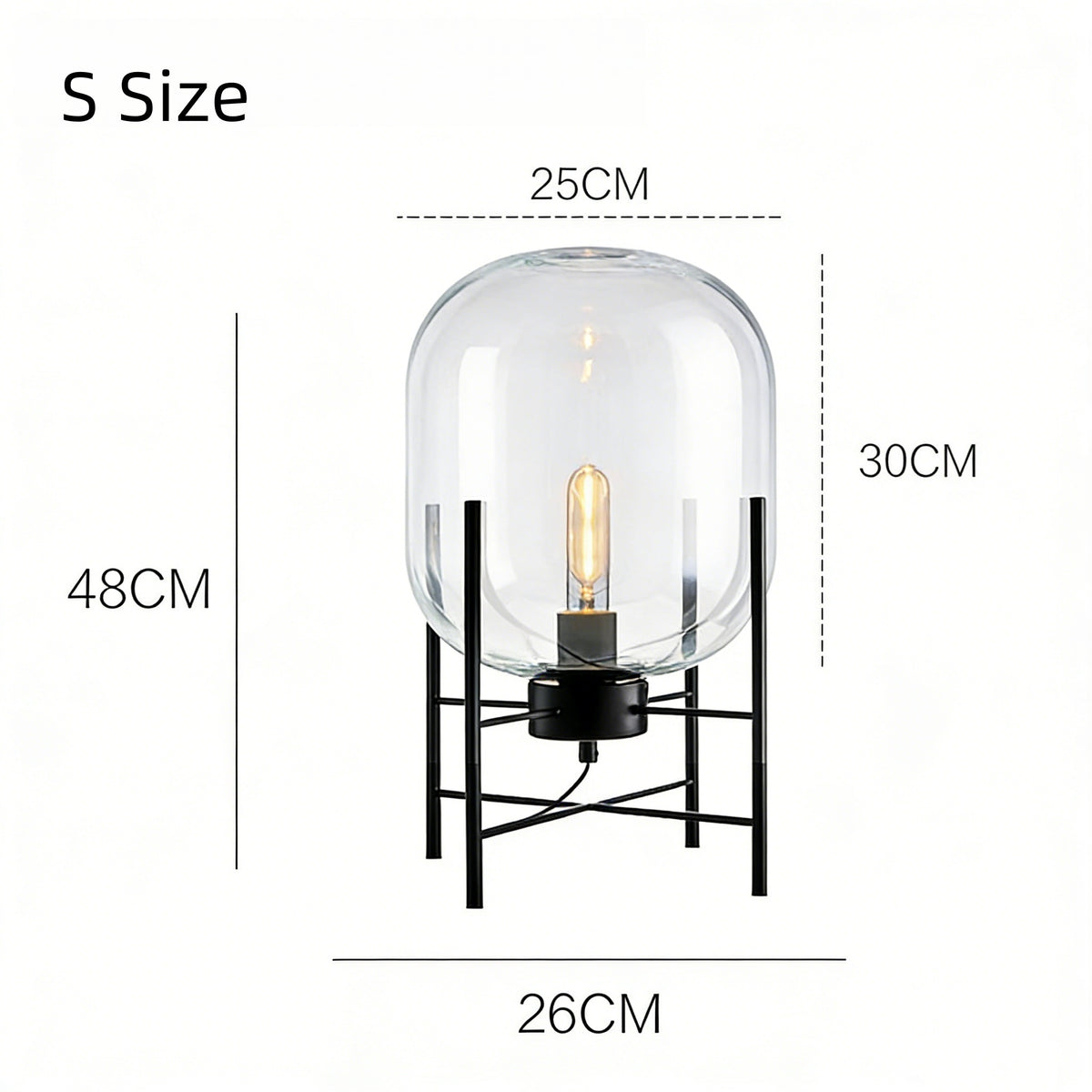 フロアライト スタンドライト 北欧 ガラス おしゃれ アンティーク 間接照明 led インテリアライト E26口金 置き型 照明器具 室内照明 寝室 リビング レトロ 照明 読書灯 シンプル リビング