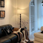 フロアライト フロアランプ シェード 布製 木目 天然木 調光調色 和風 北欧 アイアン おしゃれ アンティーク 間接照明led インテリア 置き型 室内照明 リビング フットスイッチ シンプル 読書灯 寝室