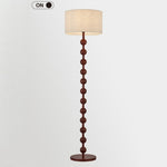 フロアライト フロアランプ シェード 布製 木目 天然木 調光調色 和風 北欧 アイアン おしゃれ アンティーク 間接照明led インテリア 置き型 室内照明 リビング フットスイッチ シンプル 読書灯 寝室