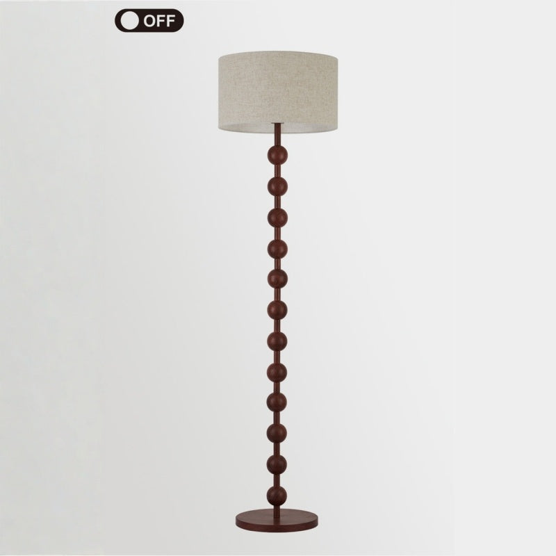 フロアライト フロアランプ シェード 布製 木目 天然木 調光調色 和風 北欧 アイアン おしゃれ アンティーク 間接照明led インテリア 置き型 室内照明 リビング フットスイッチ シンプル 読書灯 寝室
