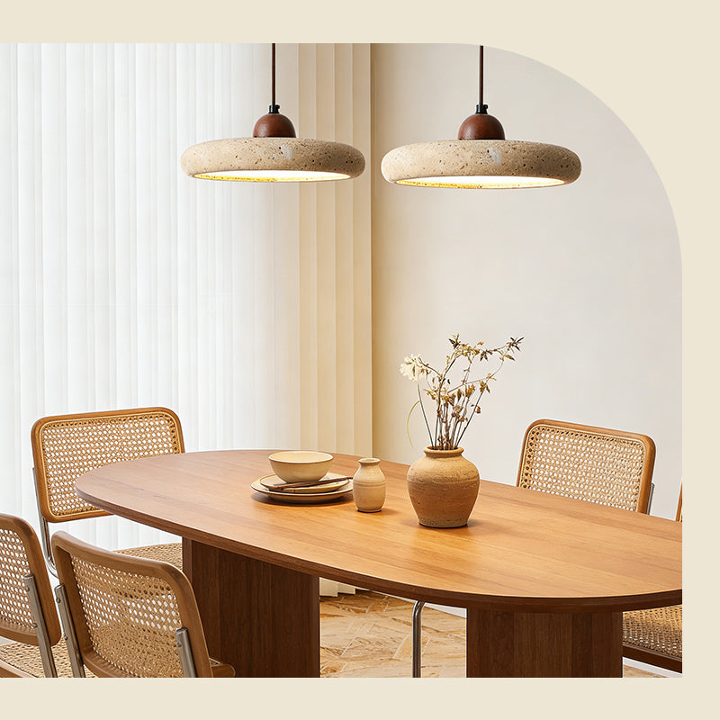 ペンダントライト 北欧 木 ダイニング 黄洞石 アイアン おしゃれ 引掛けシーリング led