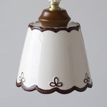 ペンダントライト 北欧 陶器 ダイニング 1灯 E26口金 LEDレトロ シンプル デザイン 天井照明 キッチン 引っ掛け ダクトレール 可愛い 瓷器 陶磁 ホワイト