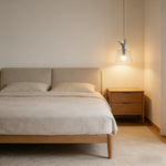 ペンダントライト 吊下げ灯 北欧 ガラス 鳥 アヒル 1灯 E26 LED シンプル デザイン 天井照明 ダイニング 玄関 リビング トイレ 寝室 洗面所 キッチン 食卓 可愛い 階段 ナチュラル 和室 クリア 子供部屋