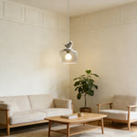 ペンダントライト 吊下げ灯 北欧 ガラス 鳥 可愛い 1灯 E26 LED 引掛けシーリング ダクトレール モダン シンプル レトロ デザイン 天井照明 ダイニング 玄関 リビング トイレ 寝室 洗面所 キッチン 食卓 階段 和室