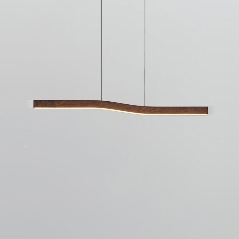 ペンダントライト 北欧風 モダン 木目調 120cm 長尺タイプ 一体型LED 調色 おしゃれ 天井照明 ダイニング リビング モデルルーム インテリア照明 吊り下げライト アイアン 木目仕上げ