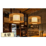 ペンダントライト 竹製 木製 北欧 和風 おしゃれ E26 LED対応 調光調色対応 筒型 天井照明 引掛シーリング ダクトレール対応 レトロ アンティーク ナチュラル ホテル 民泊 リビング ダイニング キッチン 寝室 和モダン インテリア