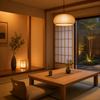 旅館みたいな部屋にしたい！和風照明でつくる癒しのあかり
