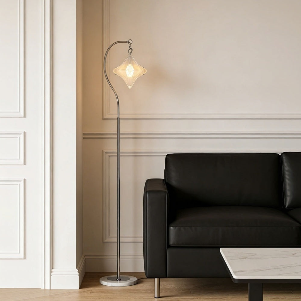 Floor lamp ガラスシェード フロアライト おしゃれ ガラスシェード