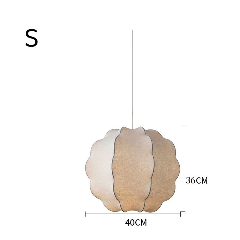ペンダントライト 北欧 おしゃれ 布製 シルク調 ファブリック 花びら 花形 40cm 50cm 60cm E26 LED対応 天井照明 引掛シーリング ダクトレール対応 ナチュラル モダン 韓国インテリア ダイニング リビング 寝室 カフェ
