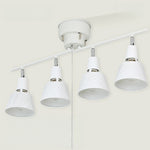 シーリングライト 4灯 リモコン付き 調光調色 LED電球 オプションあり 木目 スポットライト E26 和室