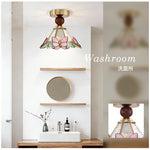 シーリングライト フラワー 小型 内玄関照明 トイレ おしゃれ LED 6畳 直付け 階段 廊下 インテリア