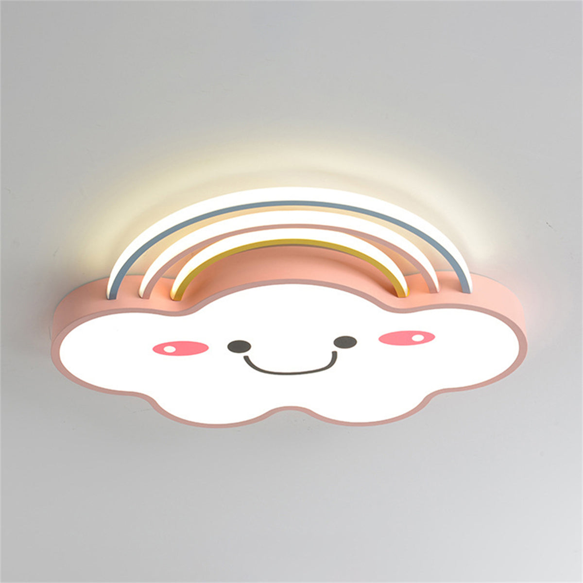 LED シーリングライト 雲型 調光調色 リモコン APP対応 常夜灯 北欧 おしゃれ 天井照明 6畳 8畳 10畳 工事不要 子供部屋 ピンク ブルー