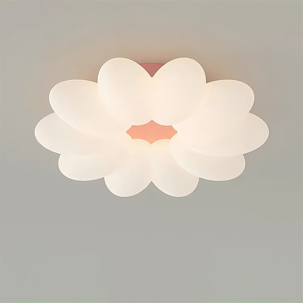 LED シーリングライト 花型 調光調色 リモコン APP対応 北欧 和モダン おしゃれ かわいい 天井照明 6畳 8畳 10畳 工事不要 子供部屋