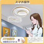 LED シーリングライト 星空 調光調色 リモコン APP対応 北欧 軽奢 おしゃれ 天井照明 6畳 8畳 10畳 ゴールド ブルーグレー 工事不要
