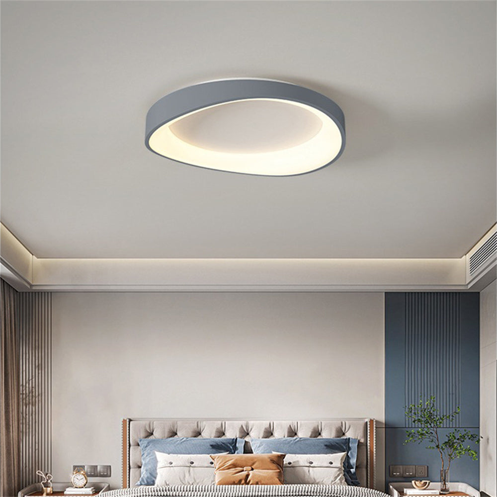 LED シーリングライト 調光調色 リモコン APP対応 北欧 侘寂 モランディグレー おしゃれ 天井照明 6畳 8畳 10畳 工事不要 グレー ホワイト