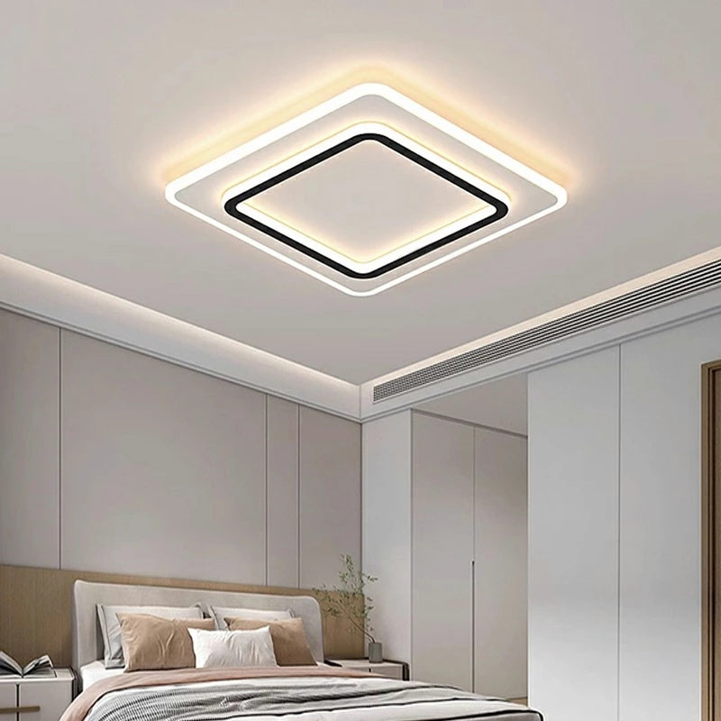 可愛いシンプル LED シーリングライト リモコン DIM+CCT 調光調色常夜灯付 6～10 畳 引掛工事不要