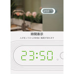 時計一体型人感センサーライト 調光タイマー付き昼白色足元灯 2 個セット