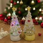 RGB カラー切替 Type-C 充電式クリスマスツリー型 LED ナイトライト
