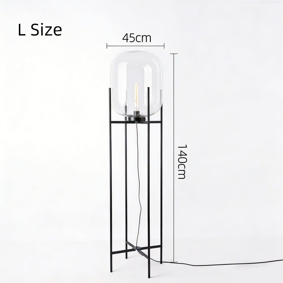 フロアライト スタンドライト 北欧 ガラス おしゃれ アンティーク 間接照明 led インテリアライト E26口金 置き型 照明器具 室内照明 寝室 リビング レトロ 照明 読書灯 シンプル リビング
