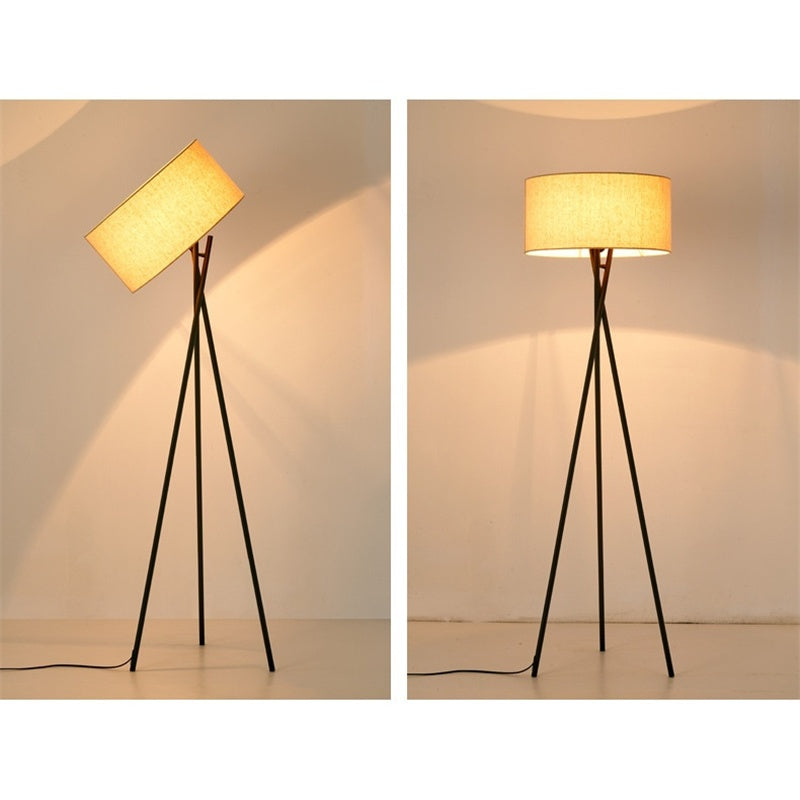 フロアランプ シェード 布製 スタンドライト おしゃれ 和風 間接照明 フロアライトled インテリアライト 置き型 照明器具 室内照明 LED照明 寝室 リビング レトロ 照明 北欧 アンティーク 和室 洋室