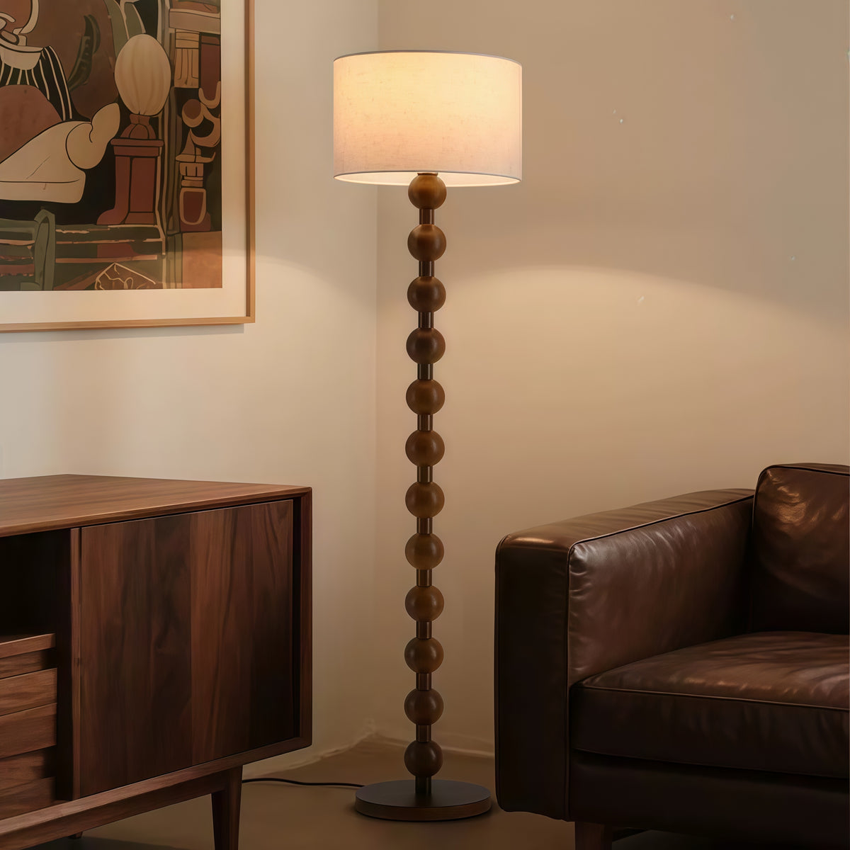 フロアライト フロアランプ シェード 布製 木目 天然木 調光調色 和風 北欧 アイアン おしゃれ アンティーク 間接照明led インテリア 置き型 室内照明 リビング フットスイッチ シンプル 読書灯 寝室