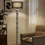 フロアランプ 布シェード アイアン スタンドライト 間接照明 リビング 寝室用 書斎 一人暮らし かわいい