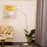 フロアランプ 球形シェード アーチ型 北欧モダン スタンドライト 間接照明 寝室 リビング おしゃれ 北欧