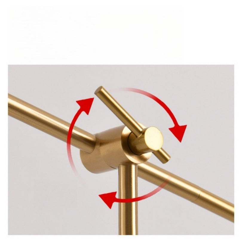 プリーツシェード フロアライト 北欧モダン スタンドライト 角度調整可能 LED対応 木目真鍮調 間接照明 リビング 寝室用 インテリアライト