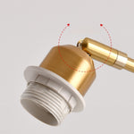 プリーツシェード フロアライト 北欧モダン スタンドライト 角度調整可能 LED対応 木目真鍮調 間接照明 リビング 寝室用 インテリアライト