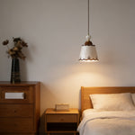 ペンダントライト 北欧 陶器 ダイニング 1灯 E26口金 LEDレトロ シンプル デザイン 天井照明 キッチン 引っ掛け ダクトレール 可愛い 瓷器 陶磁 ホワイト