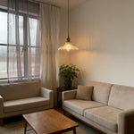 ペンダントライト 吊下げ灯 ダイニング 北欧 ガラス 花びら 1灯 E26 LED電球対応 レトロ リビング トイレ 寝室 洗面所 キッチン 食卓 可愛い 階段 クリア