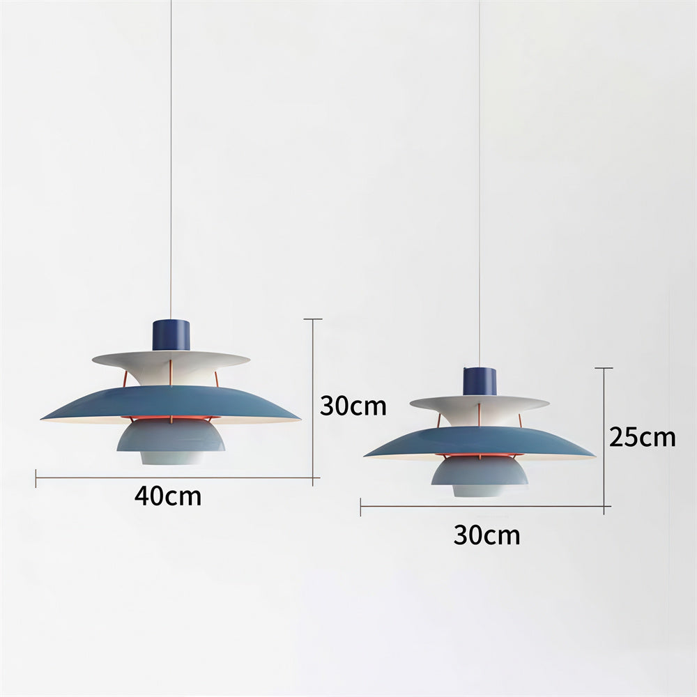 ペンダントライト 1灯 北欧 UFOデザイン 30cm 40cm LED対応 ダイニング照明 おしゃれ モダン 間接照明 天井照明 引掛けシーリング ダクトレール対応 8色