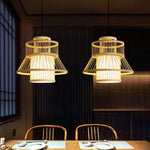 ペンダントライト 竹編み 和風 北欧 侘寂 ダイニング照明 天然竹 LED対応 E26 引掛けシーリング ダクトレール対応 おしゃれ
