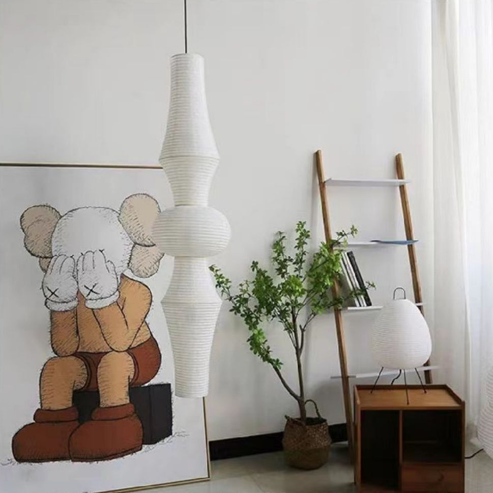 ペンダントライト 和紙照明 わびさび 和風 アート 吊り下げライト 和モダン おしゃれ 天井照明 リビング 寝室 ベッドサイド 階段 民泊 ホテル 店舗用 インテリア照明 3サイズ 電球別売り