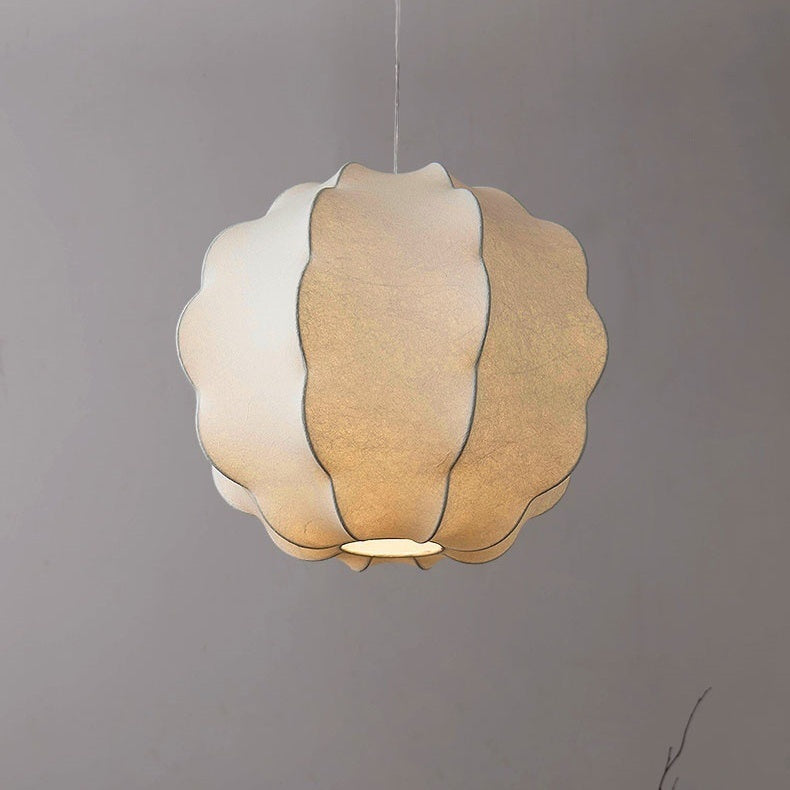 ペンダントライト 北欧 おしゃれ 布製 シルク調 ファブリック 花びら 花形 40cm 50cm 60cm E26 LED対応 天井照明 引掛シーリング ダクトレール対応 ナチュラル モダン 韓国インテリア ダイニング リビング 寝室 カフェ