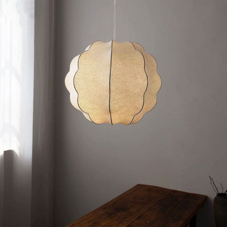 ペンダントライト 北欧 おしゃれ 布製 シルク調 ファブリック 花びら 花形 40cm 50cm 60cm E26 LED対応 天井照明 引掛シーリング ダクトレール対応 ナチュラル モダン 韓国インテリア ダイニング リビング 寝室 カフェ